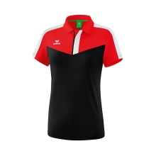 Erima Sport Polo Squad (100% Polyester) red/black Women